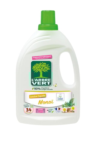 3 x Lessive Monoï - 1,53 l - 34 lavages
