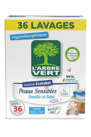 5 x Lessive poudre - 1,8 kg - 36 lavages