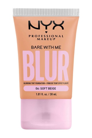 Vloeibare, vegan foundation 12u Bare With Me Blur - N°06 Soft Beige - 30 ml