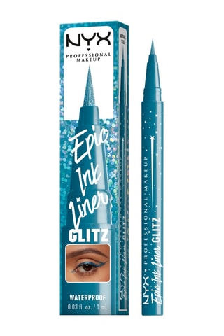 Rotulador eyeliner waterproof vegana 24 h Epic Ink - Tapered Twinkle - 1 ml