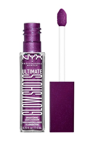Sombra de ojos líquida vegana 12 h Ultimate Glow Shots - Feelin' Grape - 7,5 ml