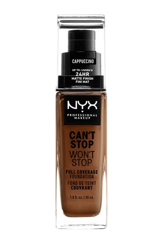 Veganistische vloeibare en matte foundation 24u Can't stop Won't stop Cappuccino - 30 ml