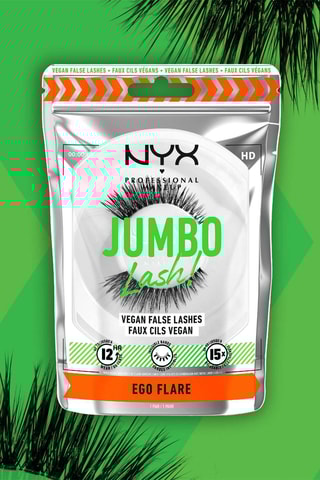 Pestañas postizas superpuestas veganas 12h Jumbo Lash - Ego Flare