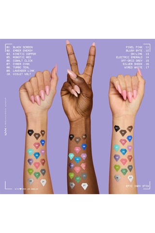 Eyeliner gel crema Epic Inky Stix - Off-grid Grey 15 - 0,83 g