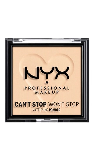 Pó compacto matificante Can't Stop Won't Stop - Light - 6 g