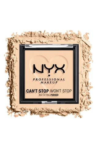 Pó compacto matificante Can't Stop Won't Stop - Light - 6 g