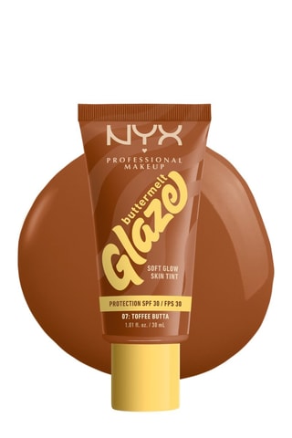 Vegan vloeibare foundation SPF 30 Buttermelt Glaze - Tinttoffee butta - 30 ml