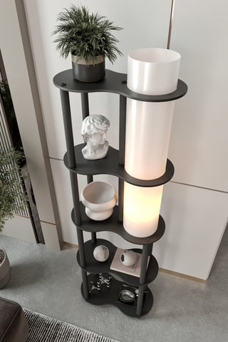 Lampada da terra - Nero - 40 W