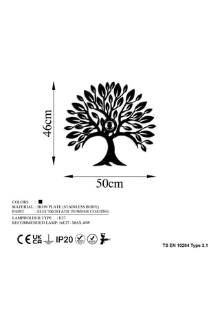 Applique - Nero - 40 W