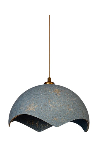 Lampadario - Indaco e dorato - 40 W