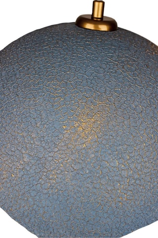 Lampadario - Indaco e dorato - 40 W