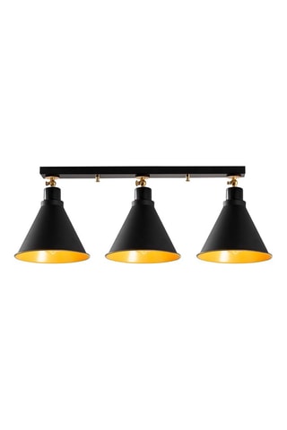 Plafoniera Berceste - Nero