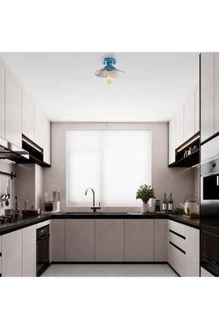 Plafoniera - Blu - 40 W