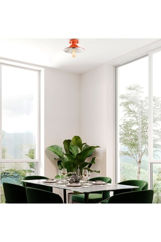 Plafoniera - Arancione - 40 W