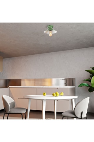 Plafoniera - Verde - 40 W