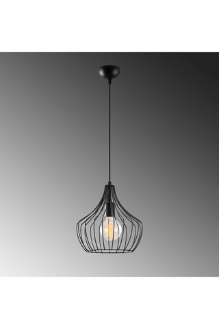 Lampadario Mezopotamya Nero