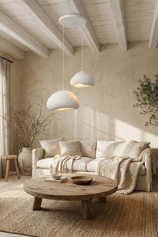 Lampadario - Bianco - 2 x 40 W