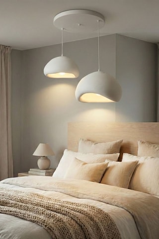 Lampadario - Bianco - 2 x 40 W