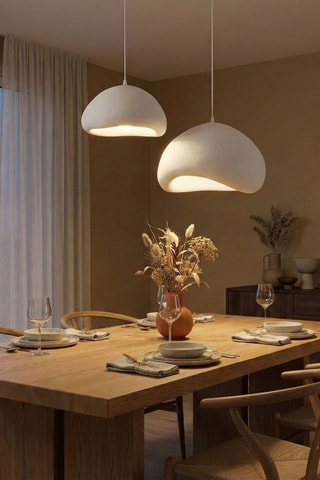 Lampadario - Bianco - 2 x 40 W