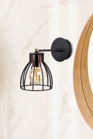 Applique Kemah - Nero e ramato - 40 W