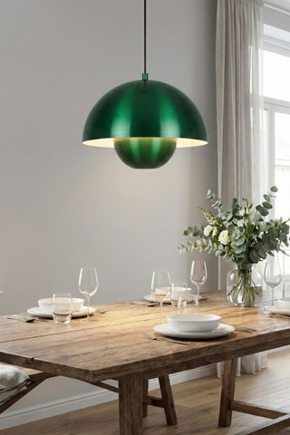 Lampadario - Verde - 40 W
