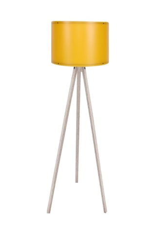 Lampada da terra treppiede 117 - Giallo e crema - 60 W