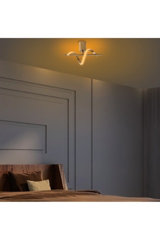 Plafoniera LED Likma - Dorato - 11 W