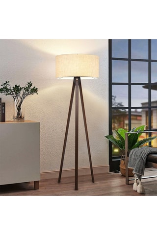 Staanlamp Fazli - Goudkleurig - 60 W