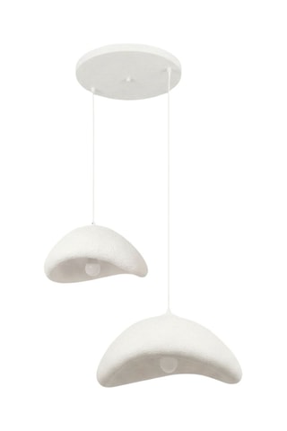 Lampadario - Bianco - 2 x 40 W