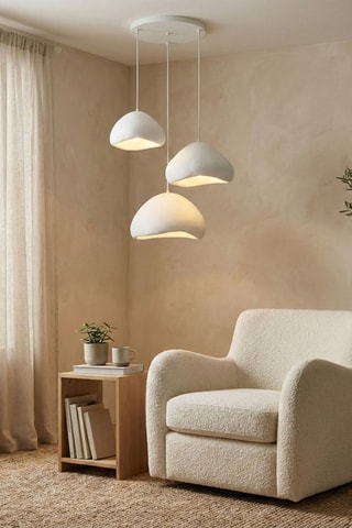 Lampadario - Bianco - 3 x 40 W