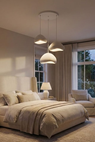 Lampadario - Bianco - 3 x 40 W