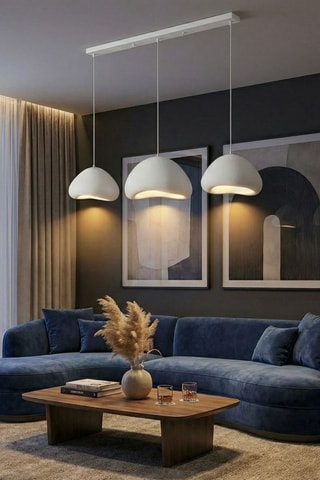 Lampadario - Bianco - 3 x 40 W