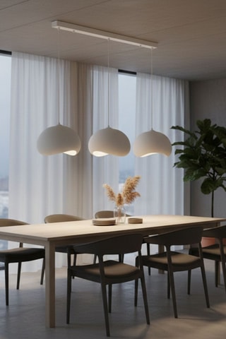 Lampadario - Bianco - 3 x 40 W