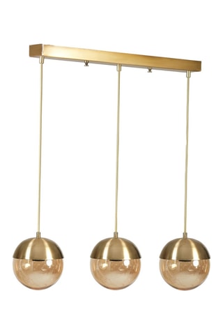 Lampadario Küre 3 - Dorato - 3 x 60 W