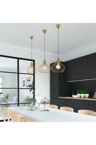 Lampadario Mezopotamya - Ramato - 40 W