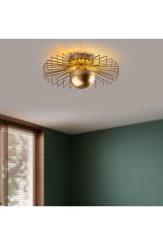 Plafoniera Kaya - Dorato - 10 W