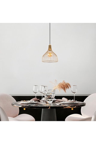 Lampadario Cafu - Dorato - 40 W