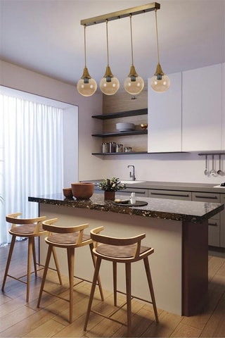 Lampadario - Dorato - 40 W