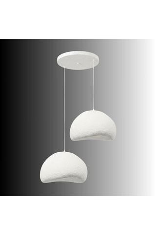 Lampadario - Bianco - 2 x 40 W