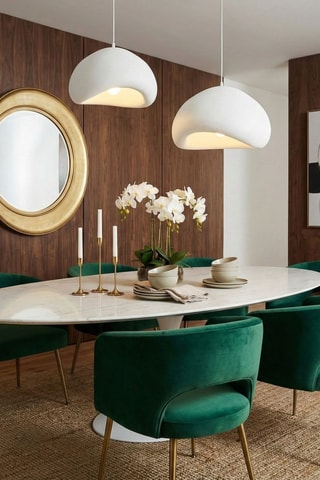 Lampadario - Bianco - 2 x 40 W