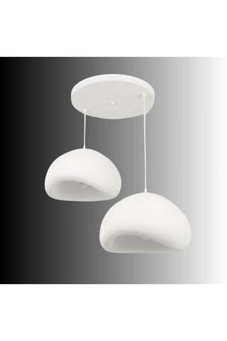 Lampadario - Bianco - 2 x 40 W