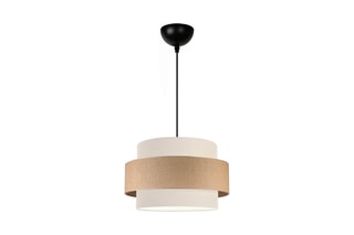 Lampadario - Nero e beige