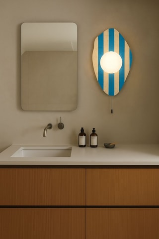 Applique in travertino - Beige