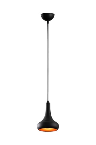 Lampadario Nero e dorato
