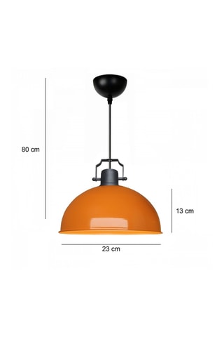 Lampadario - Arancione - 40 W