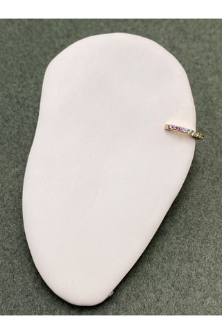 Earcuff Argent plaqué or jaune