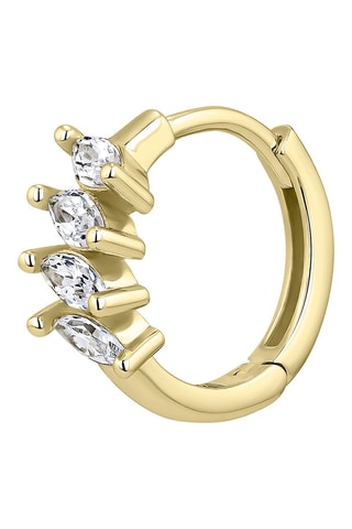 Créole Timanfaya Argent plaqué or jaune