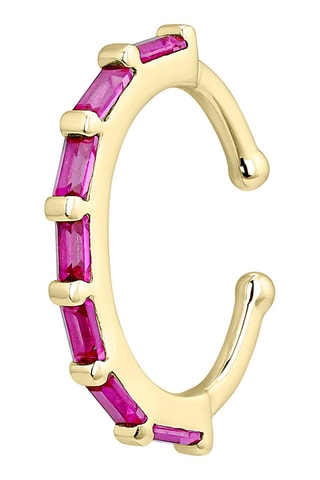 Earcuff Neftis Argent plaqué or jaune