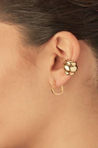 Earcuff Bellagio - Plaqué or jaune