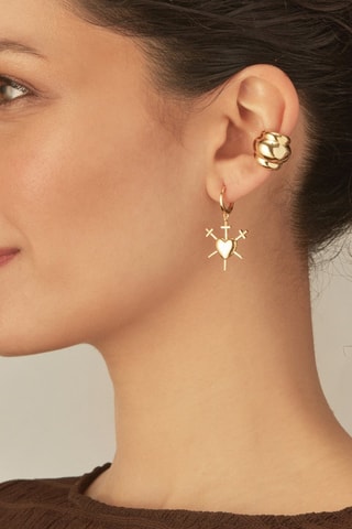 Earcuff Bellagio - Plaqué or jaune